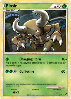 Pinsir 32/90 Pokémon card from Undaunted for sale at best price