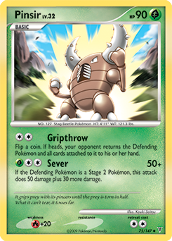 Pinsir 75/147 Pokémon card from Supreme Victors for sale at best price