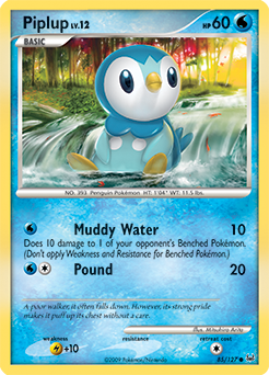 Piplup 85/127 Pokémon card from Platinuim for sale at best price