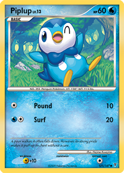 Piplup 121/147 Pokémon card from Supreme Victors for sale at best price