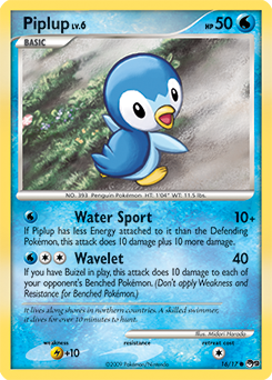 Piplup 16/17 Pokémon card from POP 9 for sale at best price