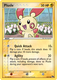 Plusle 13/17 Pokémon card from POP 1 for sale at best price