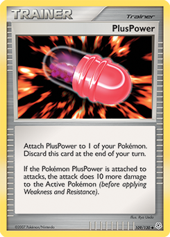 PlusPower 109/130 Pokémon card from Diamond & Pearl for sale at best price