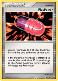 PlusPower 112/127 Pokémon card from Platinuim for sale at best price