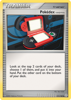 Pokédex 111/130 Pokémon card from Diamond & Pearl for sale at best price