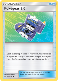 Pokégear 3.0 182/214 Pokémon card from Unbroken Bonds for sale at best price