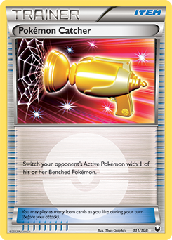 Pokémon Catcher 111/108 Pokémon card from Dark Explorers for sale at best price