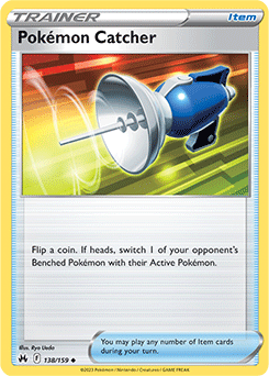 Pokémon Catcher 138/159 Pokémon card from Crown Zenith for sale at best price