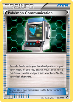 Pokémon Communication 99/114 Pokémon card from Black & White for sale at best price