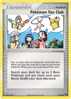 Carte Pokémon Fan Club Pokémon 9/17 de la série POP 4 en vente au meilleur prix