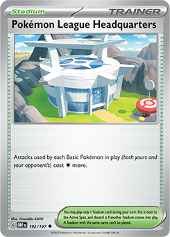 Pokémon League Headquarters 192/197 Pokémon card from Obsidian Flames for sale at best price