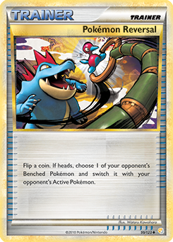 Uncommon Pokémon card Pokémon Reversal 99/123 from HeartGold SoulSilver expansion