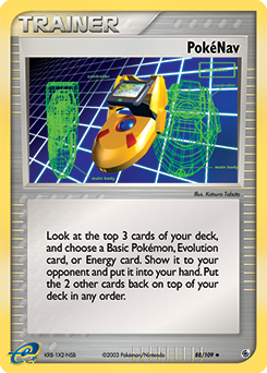 PokéNav 88/109 Pokémon card from Ex Ruby & Sapphire for sale at best price