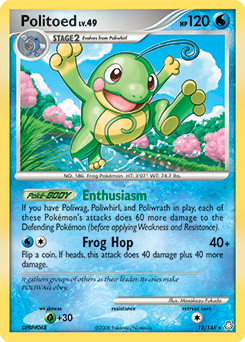 Politoed 12/146 Pokémon card from Legends Awakened for sale at best price