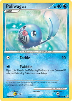 Poliwag 114/146 Pokémon card from Legends Awakened for sale at best price