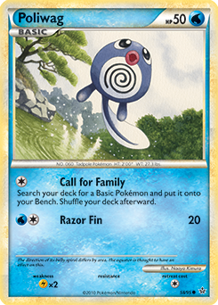 Poliwag 58/95 Pokémon card from Unleashed for sale at best price