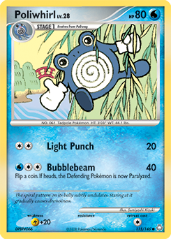 Poliwhirl 115/146 Pokémon card from Legends Awakened for sale at best price