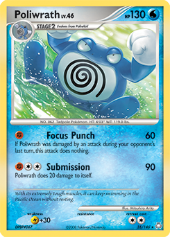 Poliwrath 35/146 Pokémon card from Legends Awakened for sale at best price