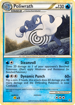 Poliwrath 21/95 Pokémon card from Unleashed for sale at best price