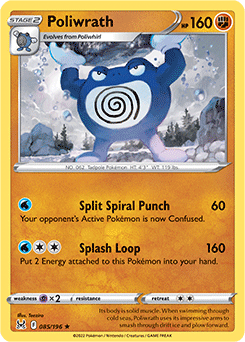 Poliwrath 085/196 Pokémon card from Lost Origin for sale at best price