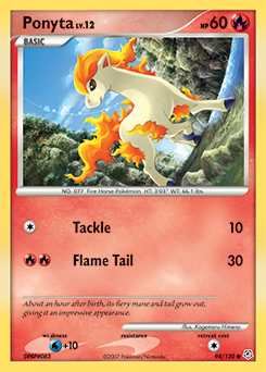 Ponyta 94/130 Pokémon card from Diamond & Pearl for sale at best price