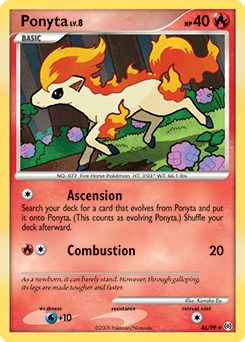Carte Pokémon Ponyta 46/99 de la série Arceus en vente au meilleur prix