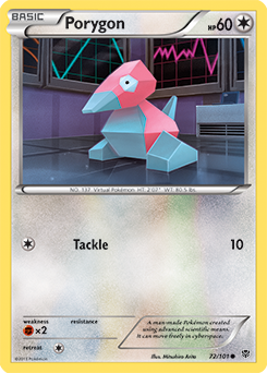 Porygon 72/101 Pokémon card from Plasma Blast for sale at best price
