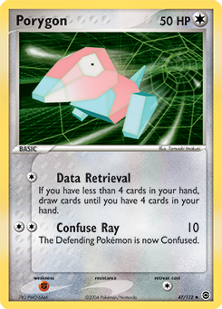 Porygon 47/112 Pokémon card from Ex Fire Red Leaf Green for sale at best price