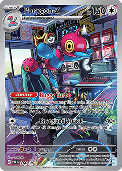 Porygon-Z 214/182 Pokémon card from Paradox Rift for sale at best price