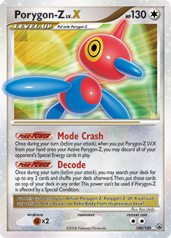 Porygon-Z LV.X 100/100 Pokémon card from Majestic Dawn for sale at best price