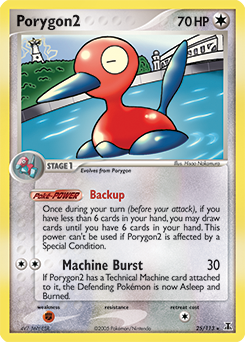 Carte Pokémon Porygon2 25/113 de la série Ex Espèces Delta en vente au meilleur prix