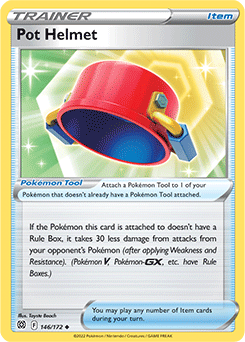 Pot Helmet 146/172 Pokémon card from Brilliant Stars for sale at best price