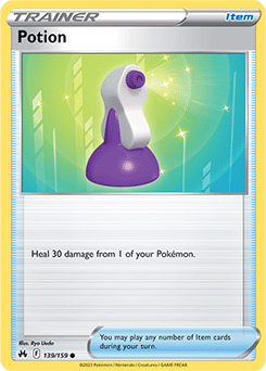 Potion 139/159 Pokémon card from Crown Zenith for sale at best price
