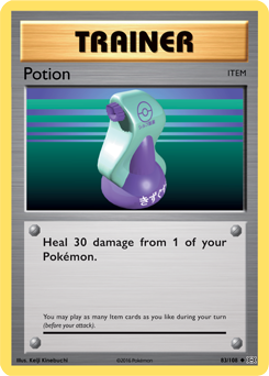 Potion 83/108 Pokémon card from Evolutions for sale at best price