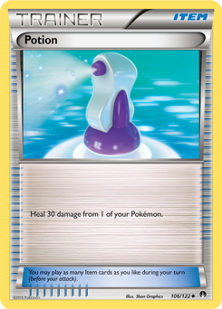 Potion 106/122 Pokémon card from Breakpoint for sale at best price