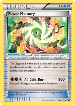 Power Memory 108/124 Pokémon card from Fates Collide for sale at best price