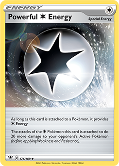 Powerful Colorless Energy 176/189 Pokémon card from Darkness Ablaze for sale at best price