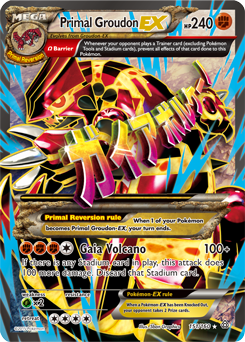 Primal Groudon EX 151/160 Pokémon card from Primal Clash for sale at best price