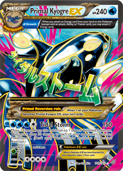 Primal Kyogre EX 149/160 Pokémon card from Primal Clash for sale at best price