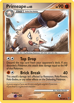 Primeape 39/147 Pokémon card from Supreme Victors for sale at best price