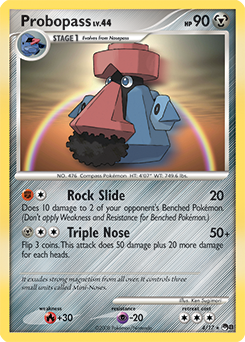 Carte Pokémon Rare Probopass 4/17 de la série POP 8