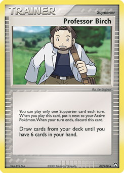 Carte Pokémon Prof. Seko 80/108 de la série Ex Gardiens du Pouvoir en vente au meilleur prix