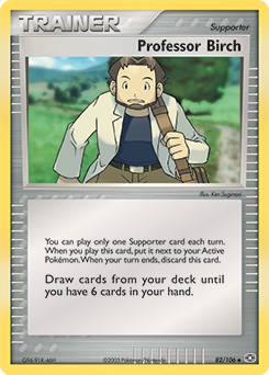 Carte Pokémon Prof. Seko 82/106 de la série Ex Emeraude en vente au meilleur prix