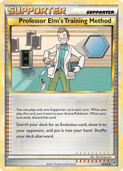 Professor Elm's Training Method 82/95 Pokémon card from Call of Legends for sale at best price