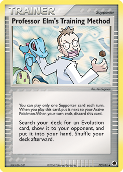 Professor Elm's Training Method 79/101 Pokémon card from Ex Dragon Frontiers for sale at best price