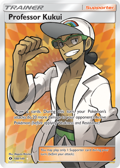 Professor Kukui 148/149 Pokémon card from Sun & Moon for sale at best price