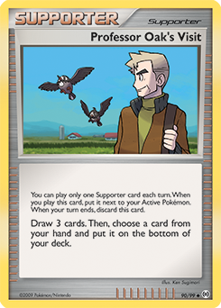 Carte Pokémon Professor Oak's Visit 90/99 de la série Arceus en vente au meilleur prix