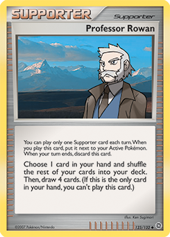 Professor Rowan 123/132 Pokémon card from Secret Wonders for sale at best price