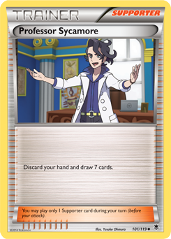 Professor Sycamore 101/119 Pokémon card from Phantom Forces for sale at best price