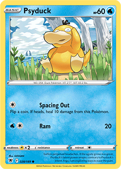 Psyduck 028/189 Pokémon card from Astral Radiance for sale at best price